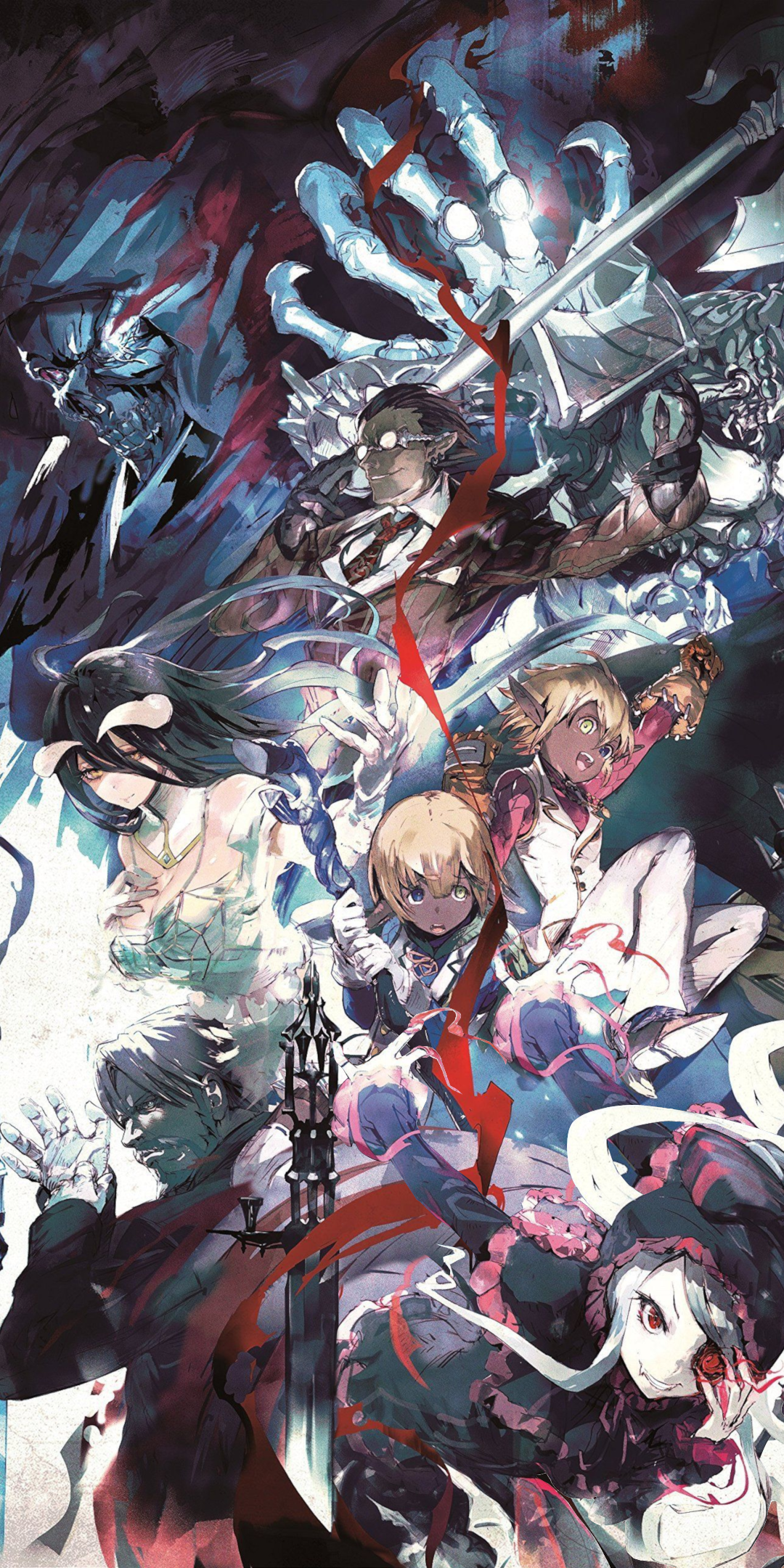 1080x2160  Аниме Overlord Обои для Телефона - Mobile Abyss