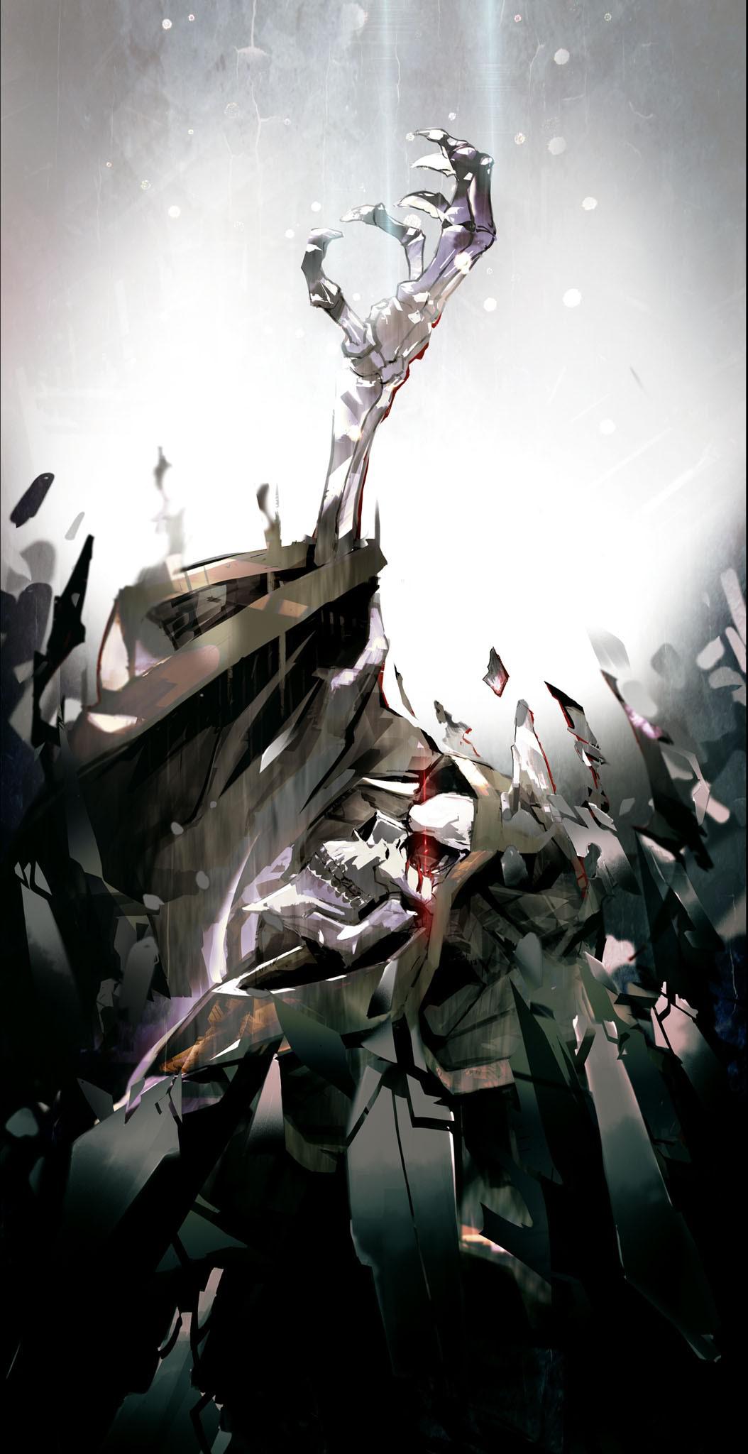 1054x2048  Кто-нибудь знает, есть ли формат живых обоев для этих картинок? Для мобильного 😊 : r/overlord