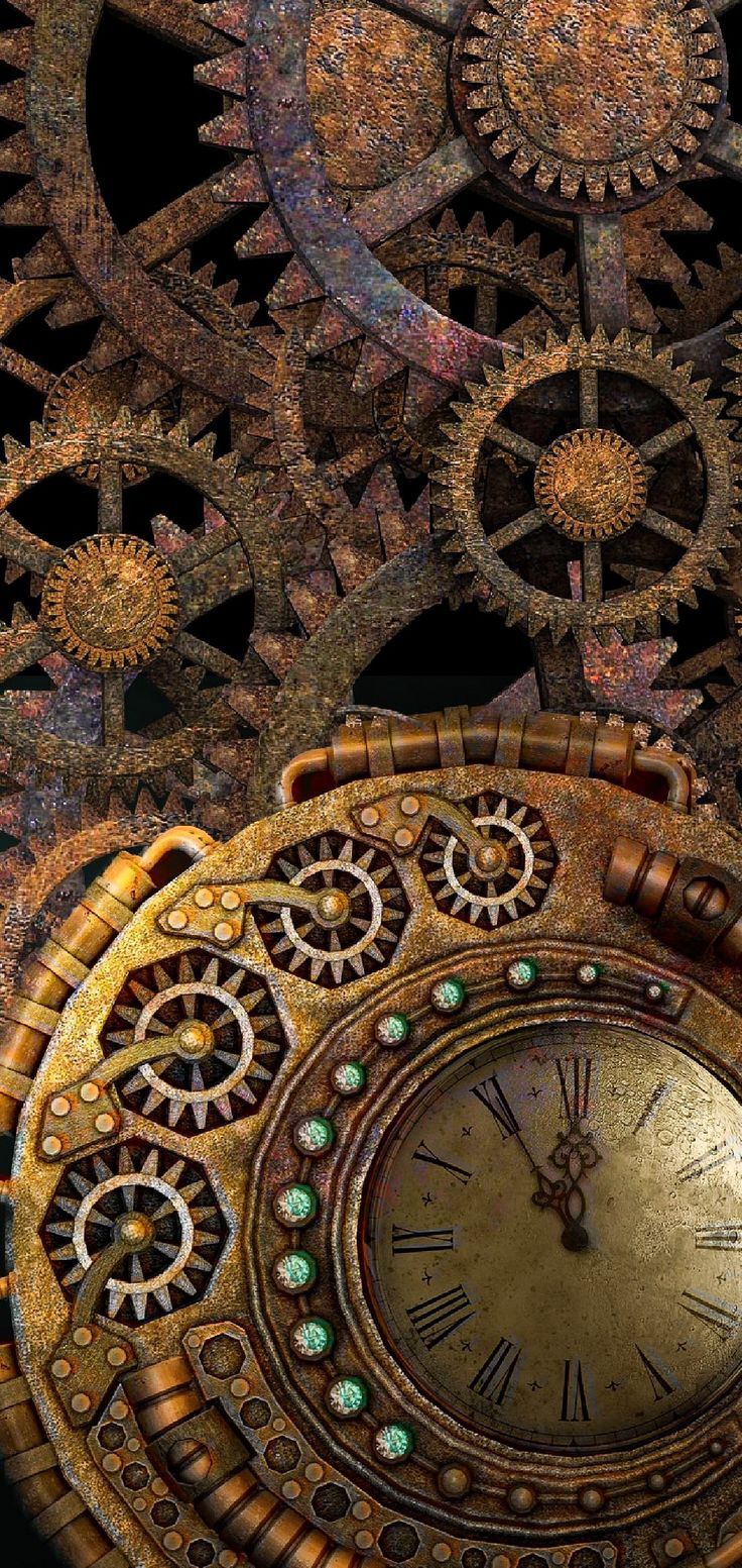 736x1553  стимпанк | Фото города, Обои, Стимпанк