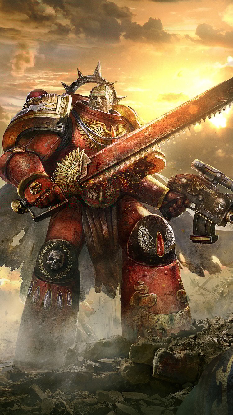 750x1334  Обои черепа Warhammer 40k [1658x3600] : r/Amoledbackgrounds