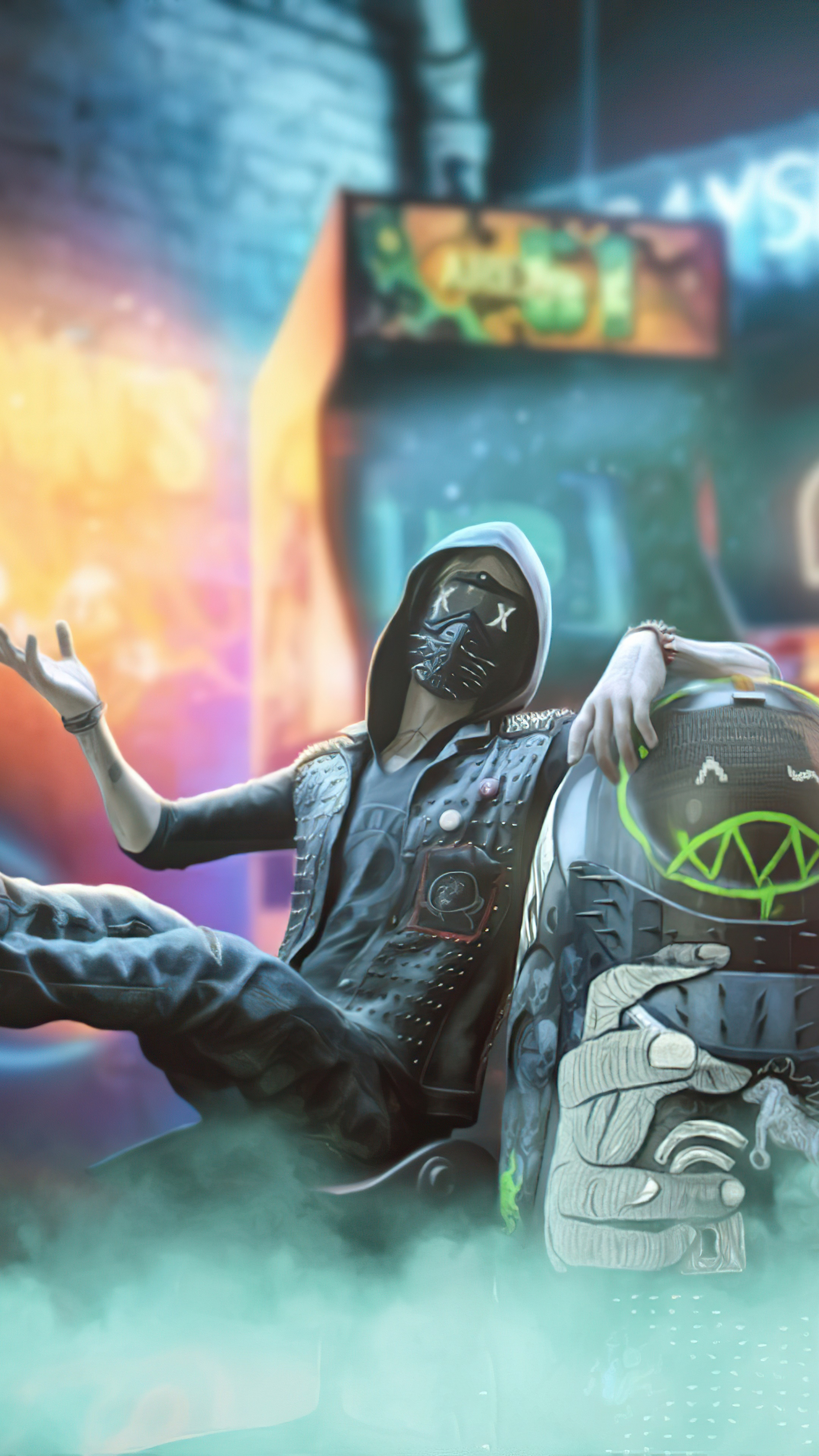 2160x3840  Watch Dogs 2 4k Обои - Обои Пещера