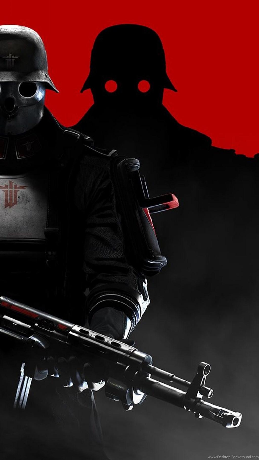 1024x1820  Обои Wolfenstein - Обои Пещера