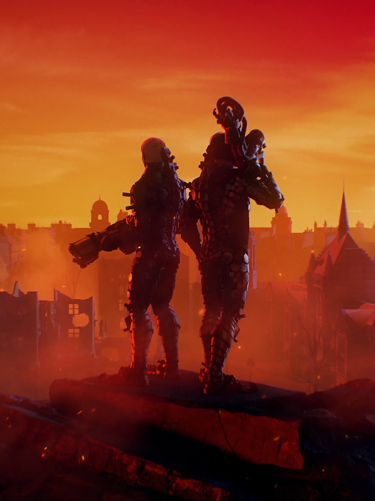 1536x2048  Скачать Iphone Xs Wolfenstein II Кроваво-красный фон | Обои.com