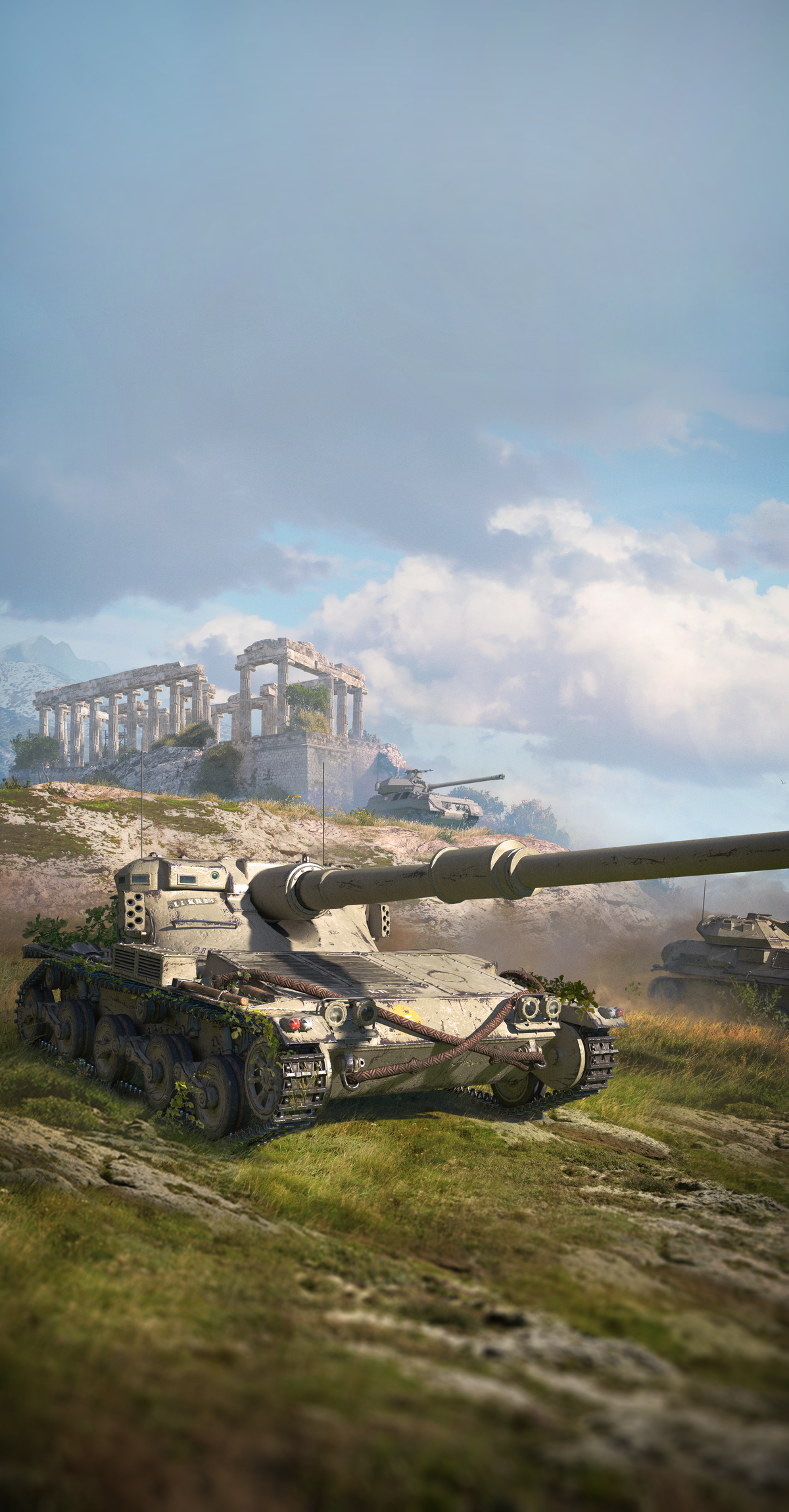 Обои для мобильного телефона - Мантикора