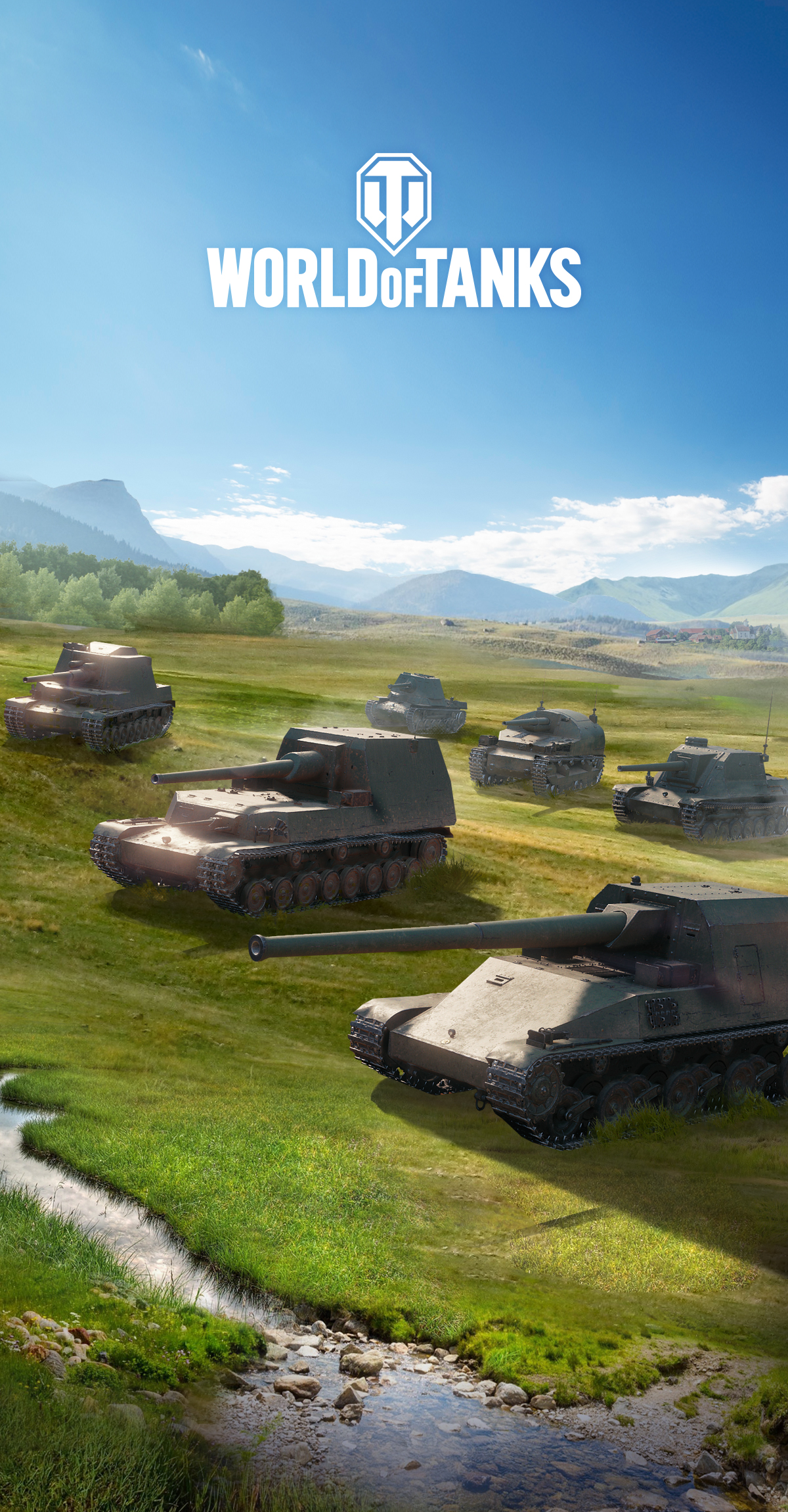 1200x2300  WoT: Обои месяца — Новые японские ПТ-САУ — The Armored Patrol