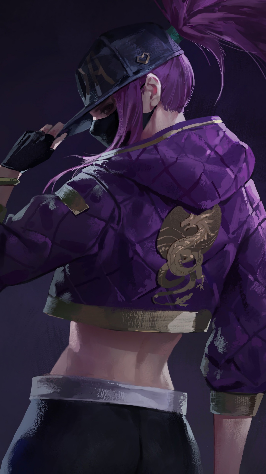 1080x1920  Обои Лига легенд, К ДА, Акали, пурпур, Фиолетовый на телефон Android,  1080x1920 картинки и фото бесплатно