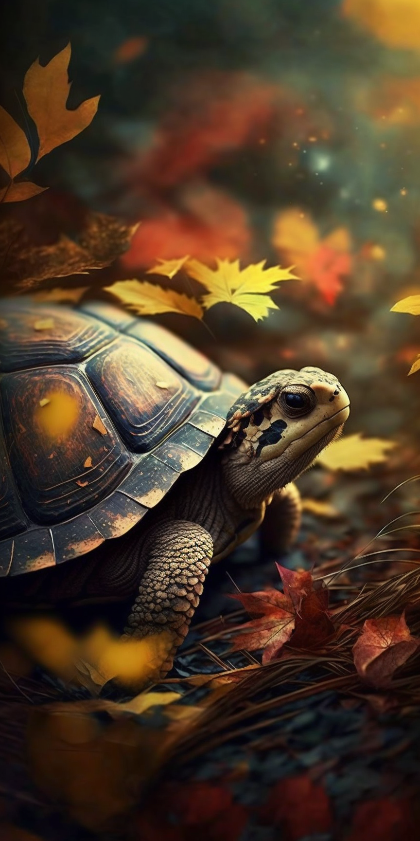 864x1728  Обои из нейросети для смартфонов с соотношением сторон 9:21 | Пикабу