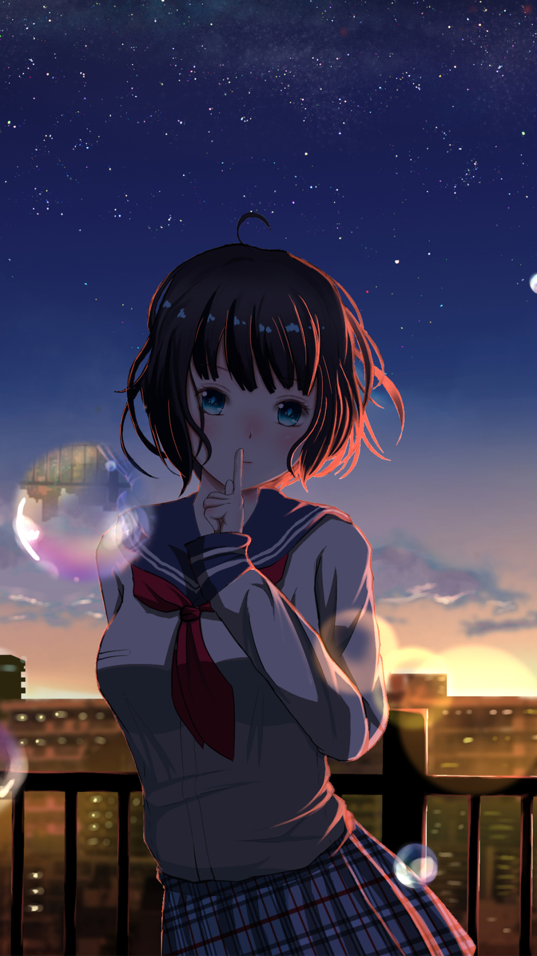 1080x1920  Аниме Девушка обои на телефон (24 фото)