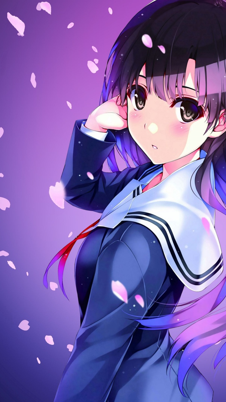 720x1280  Аниме девушка обои для телефона, HD заставки и картинки на экран блокировки  720x1280 | Akspic