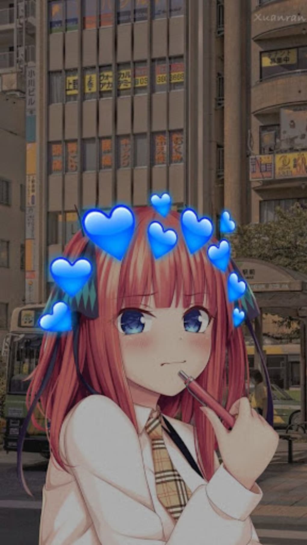 1020x1807  Beautiful Anime Girl Wallpaper для Android — Скачать