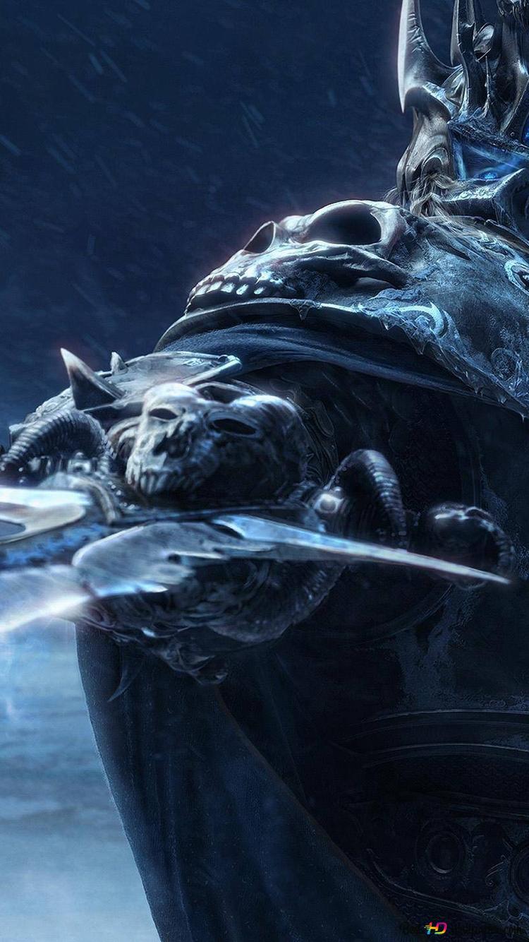 750x1334  Мир Warcraft: Король-лич 2K загрузка обоев