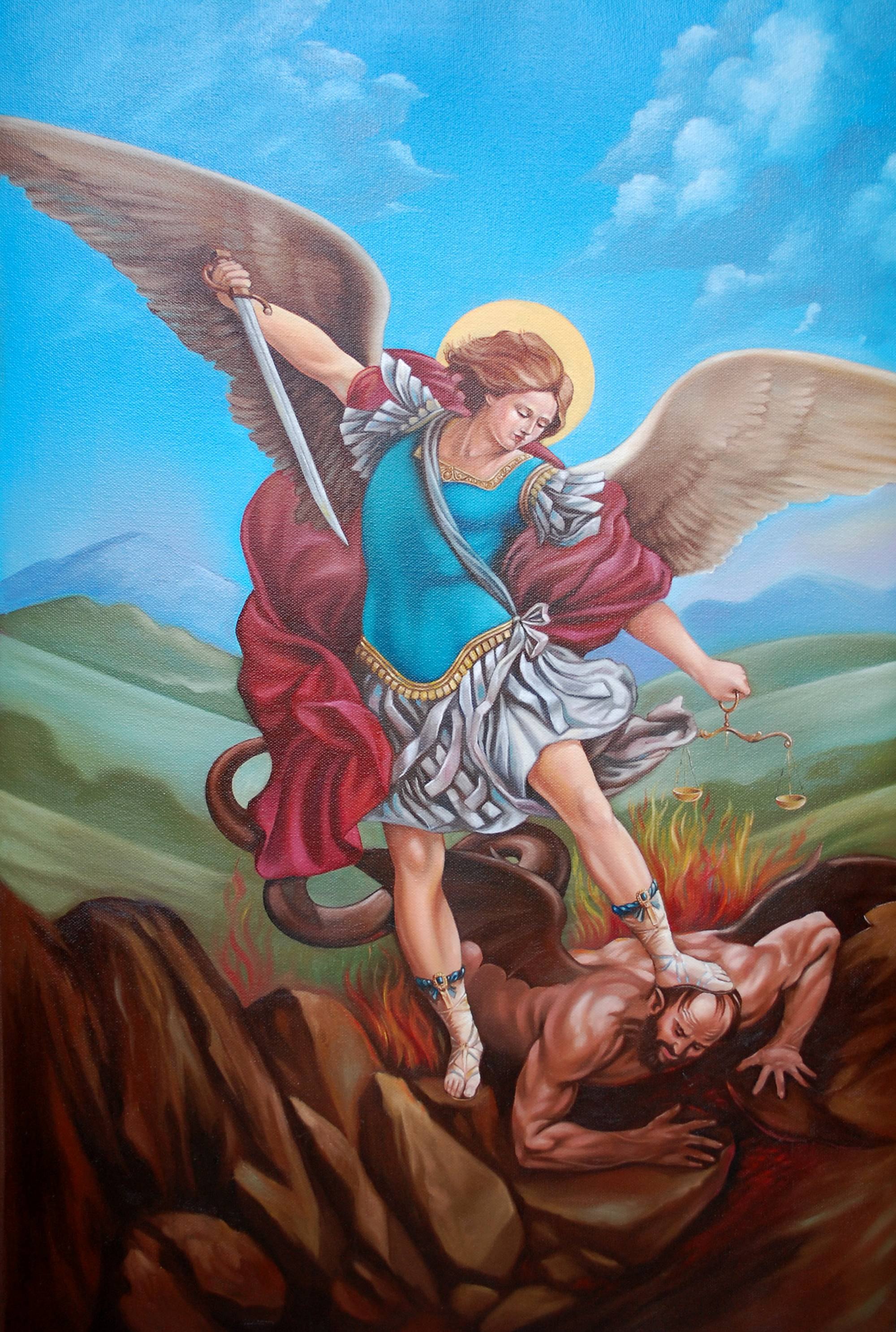 2000x2973  Ангел с мечом скульптура - 61 фото