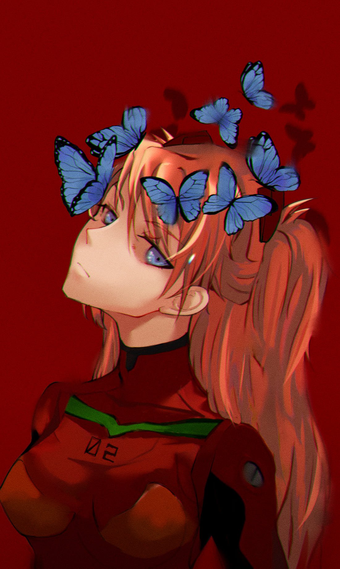 1100x1842  аниме, аниме девушки, Neon Genesis Evangelion, портретный дисплей, Аска  Лэнгли Сорю, HD обои | Wallpaperbetter