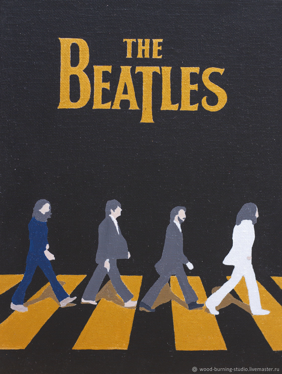 1132x1500  Плакат акрилом на холсте, группа The Beatles в интернет-магазине Ярмарка  Мастеров по цене 700 ₽ – TF4AIBY | Картины, Воскресенск - доставка по России