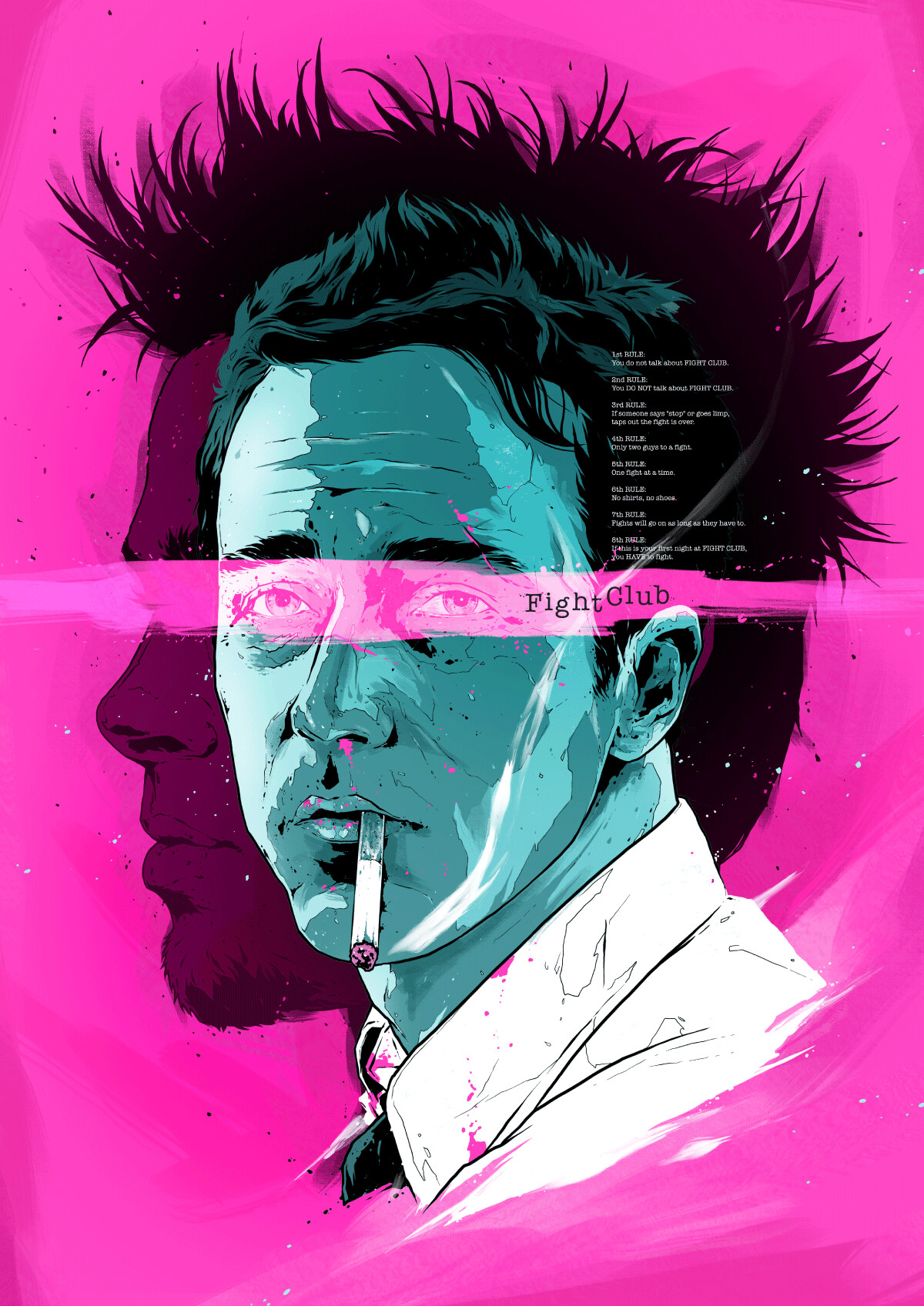 1200x1697  Harry Grundmann - Fight club