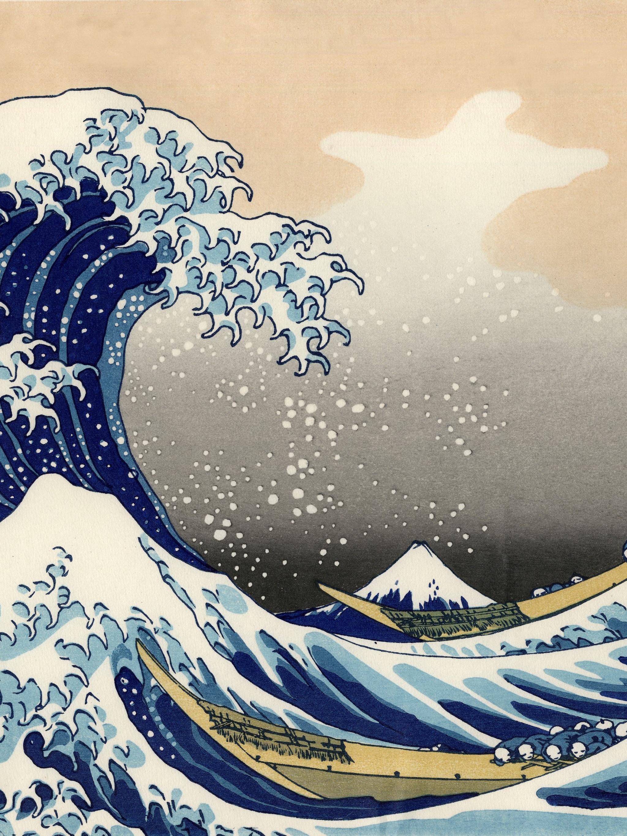 2048x2732  Download \"The Great Wave Off Kanagawa\" wallpapers for mobile phone, free  \"The Great Wave Off Kanagawa\" HD pictures