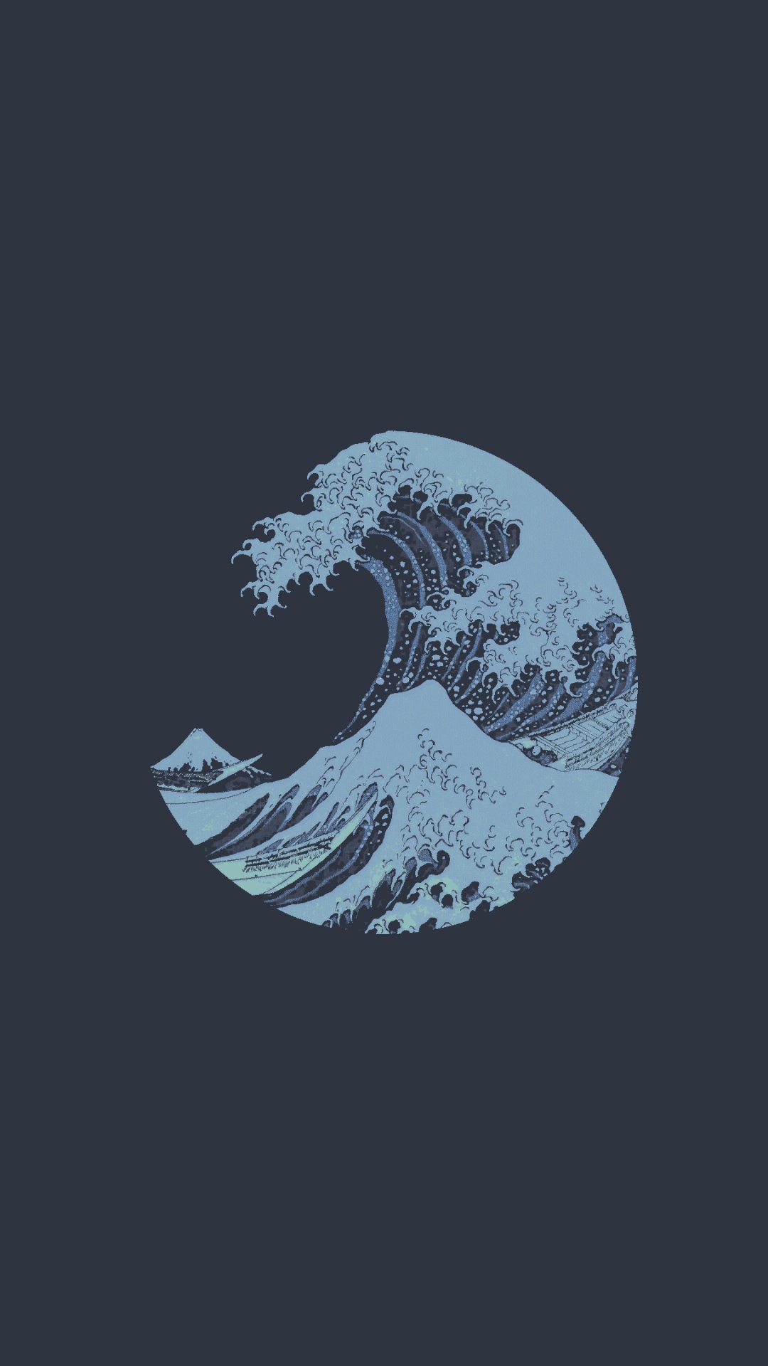 1080x1920  Большая волна Канагава обои для Андроид Full HD, лучшие 1080x1920 заставки  на телефон | Akspic