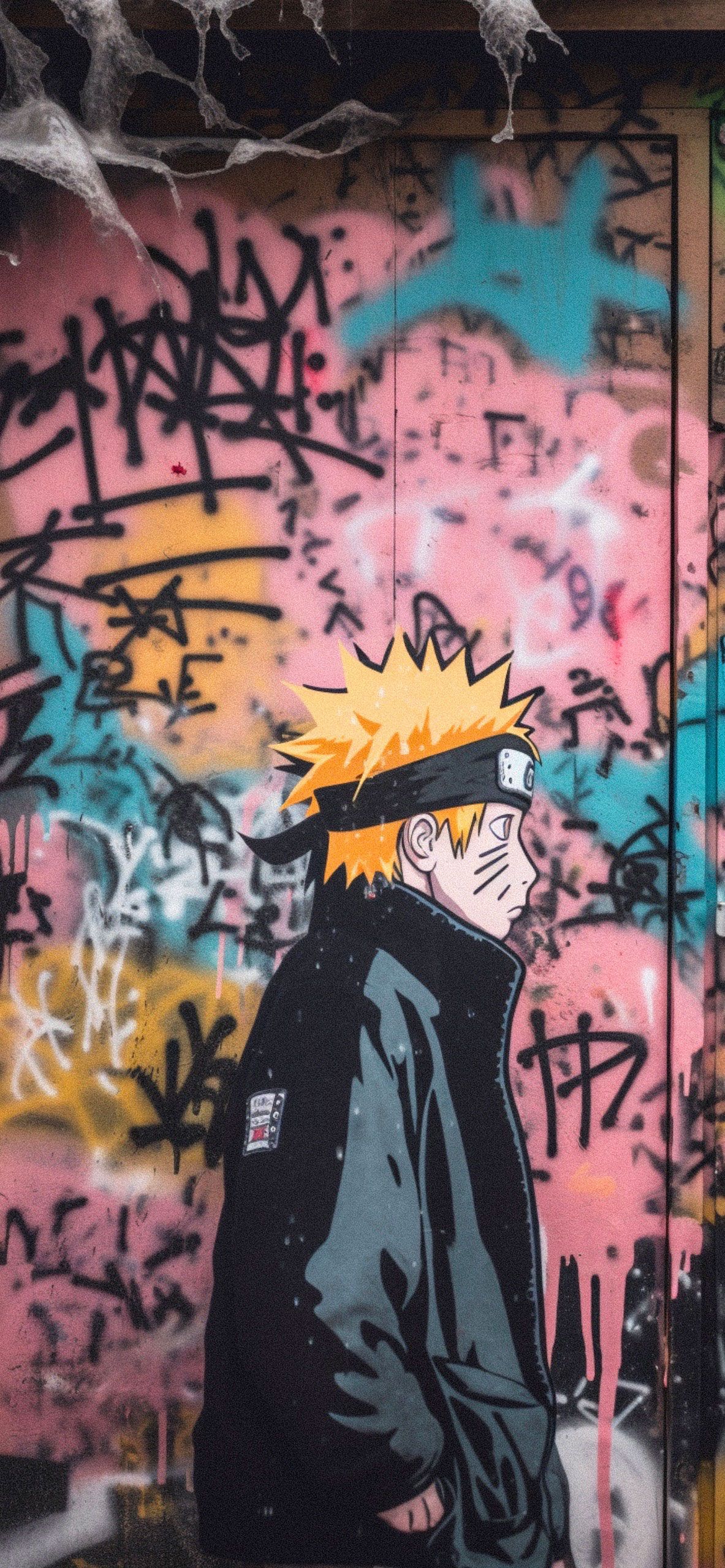 1183x2560  Naruto x Banksy Aesthetic Art Wallpapers - Street Art Wallpapers in 2023 |  Art wallpaper, Aesthetic art, Wallpaper