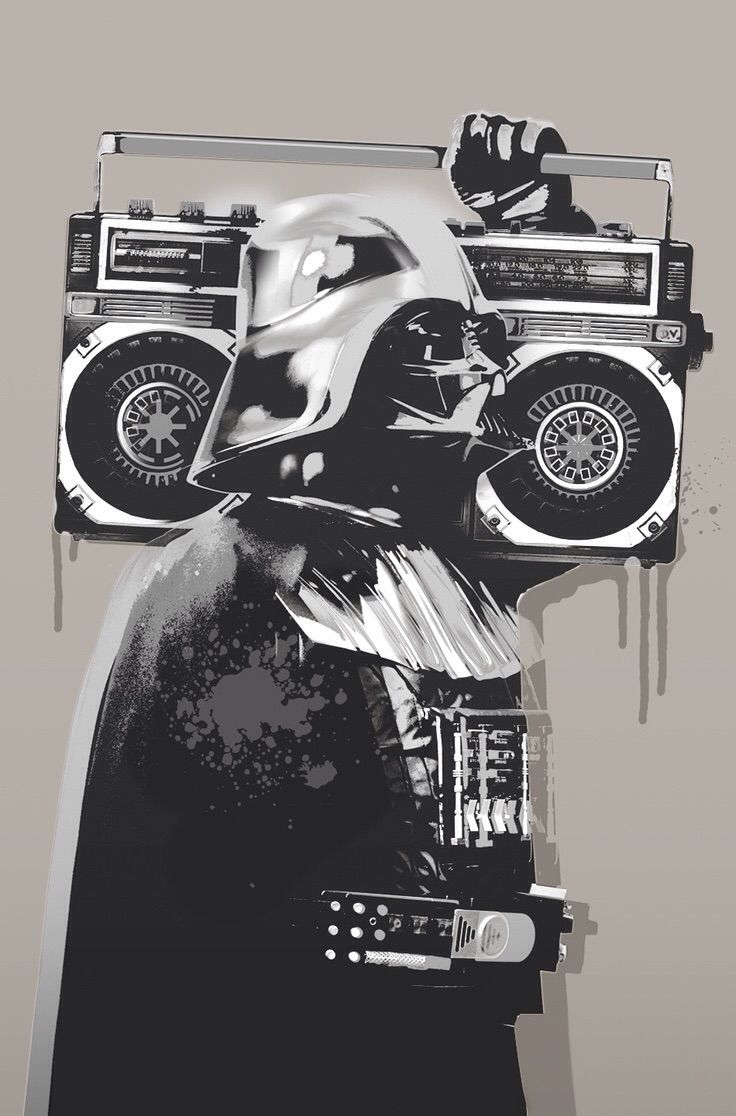 736x1116  A hundred mobile wallpapers, just for you. | Banksy art, Street art, Star  wars fan art