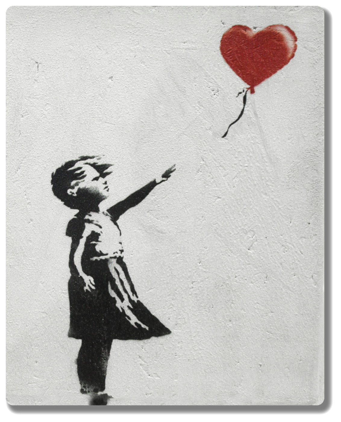 1132x1400  Картина/Граффити/Бэнкси \"Девочка с воздушным шаром\"/Интерьерная фреска на  доске/30х40см - купить по низкой цене в интернет-магазине OZON (213084901)
