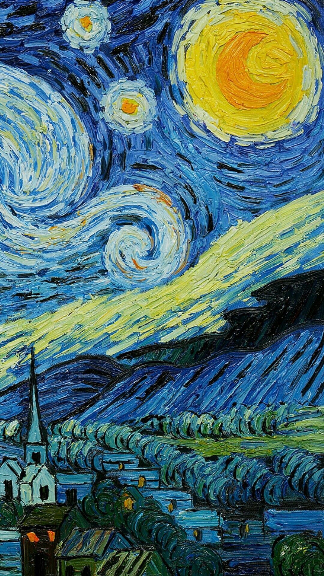 1080x1918  Pin de 子超 連 en Picture | Van gogh arte, Fondo de arte, Fondo de pantalla  pintura