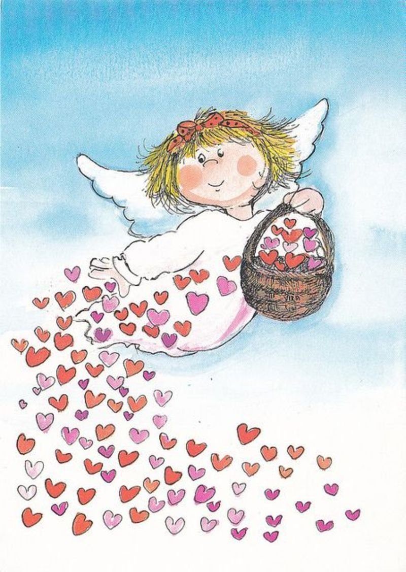 800x1127  Трогательные открытки - 70 фото