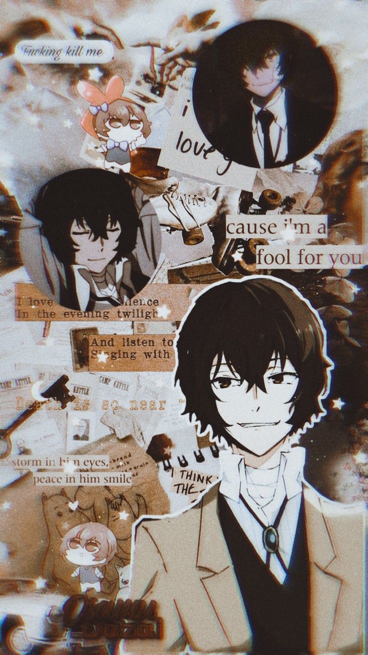 736x1307  ̗̀ะ🌙໒❫ ⋮ ➮DAZAI OSAMU~ WALLPAPER*۪ ◇⃟̣⃕🌸Dazai◌ૢ◌༘* | Милые рисунки,  Мультипликационные иллютрации, Японские иллюстрации