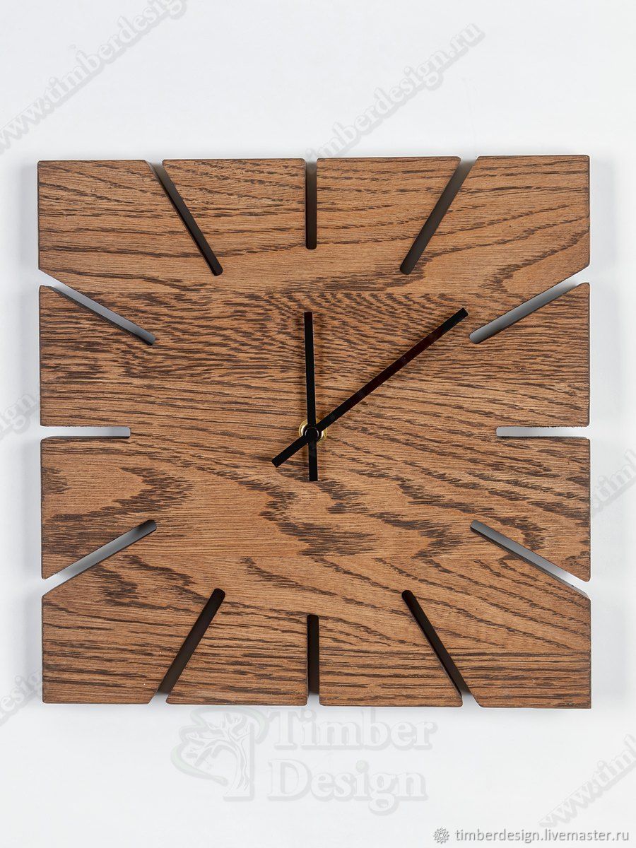 900x1200  Часы деревянные настенные С007 в интернет-магазине Ярмарка Мастеров по цене  2900 ₽ – SDM34RU | Часы классические, Москва - доставка по России