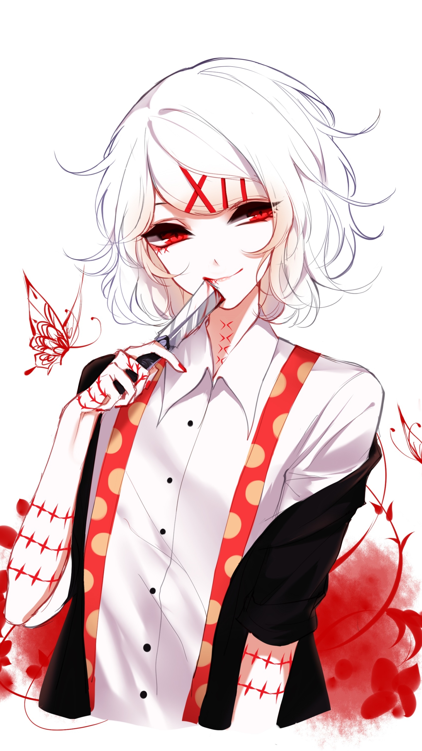 1440x2560  Обои на телефон: Аниме, Токийский Гуль, Джузо Сузуя, 1310408 скачать  картинку бесплатно.