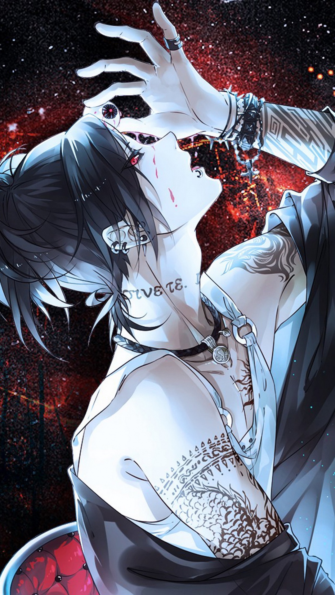 1080x1920  Обои Токио вурдалак, арт, аниме, иллюстрация, темнота на телефон Android,  1080x1920 картинки и фото бесплатно