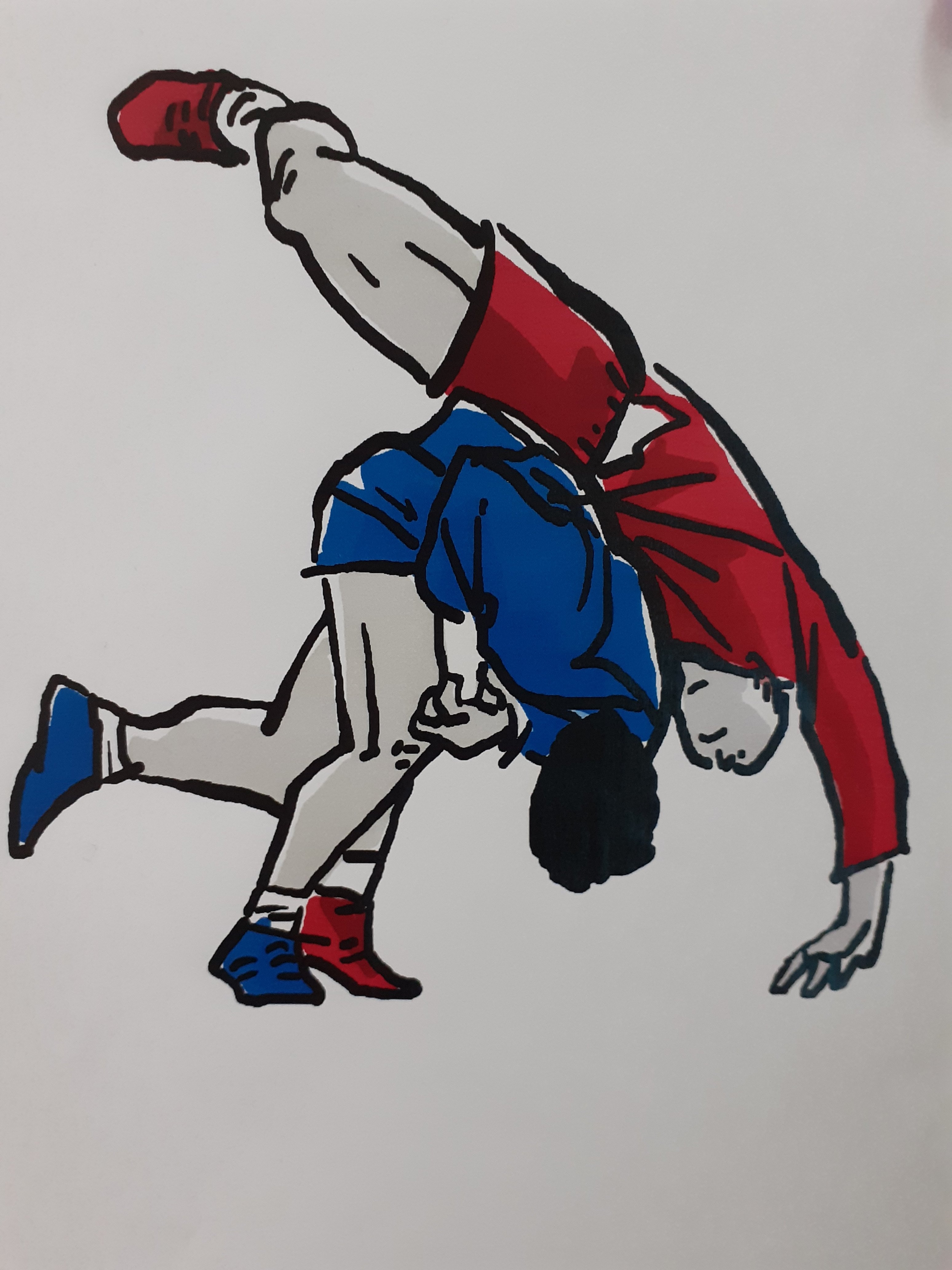 3096x4128  Боевое самбо рисунки - 68 фото