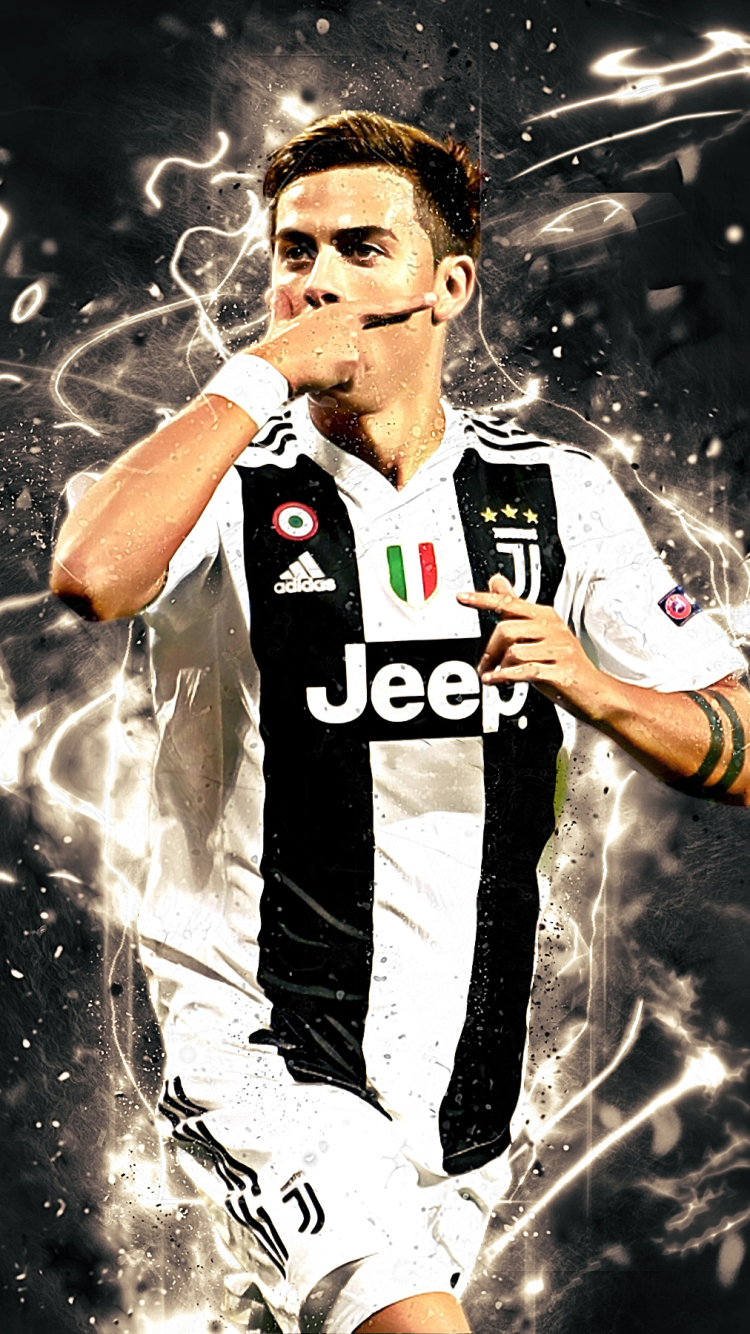 750x1334  Обои на телефон: Футбол, Футбольный, Ювентус, Виды Спорта, Аргентинец,  Пауло Дибала, 1163400 скачать картинку бесплатно.
