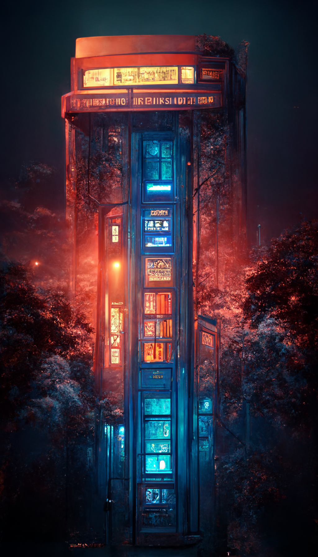 1024x1792  T.A.R.D.I.S. от Midjourney | Пикабу