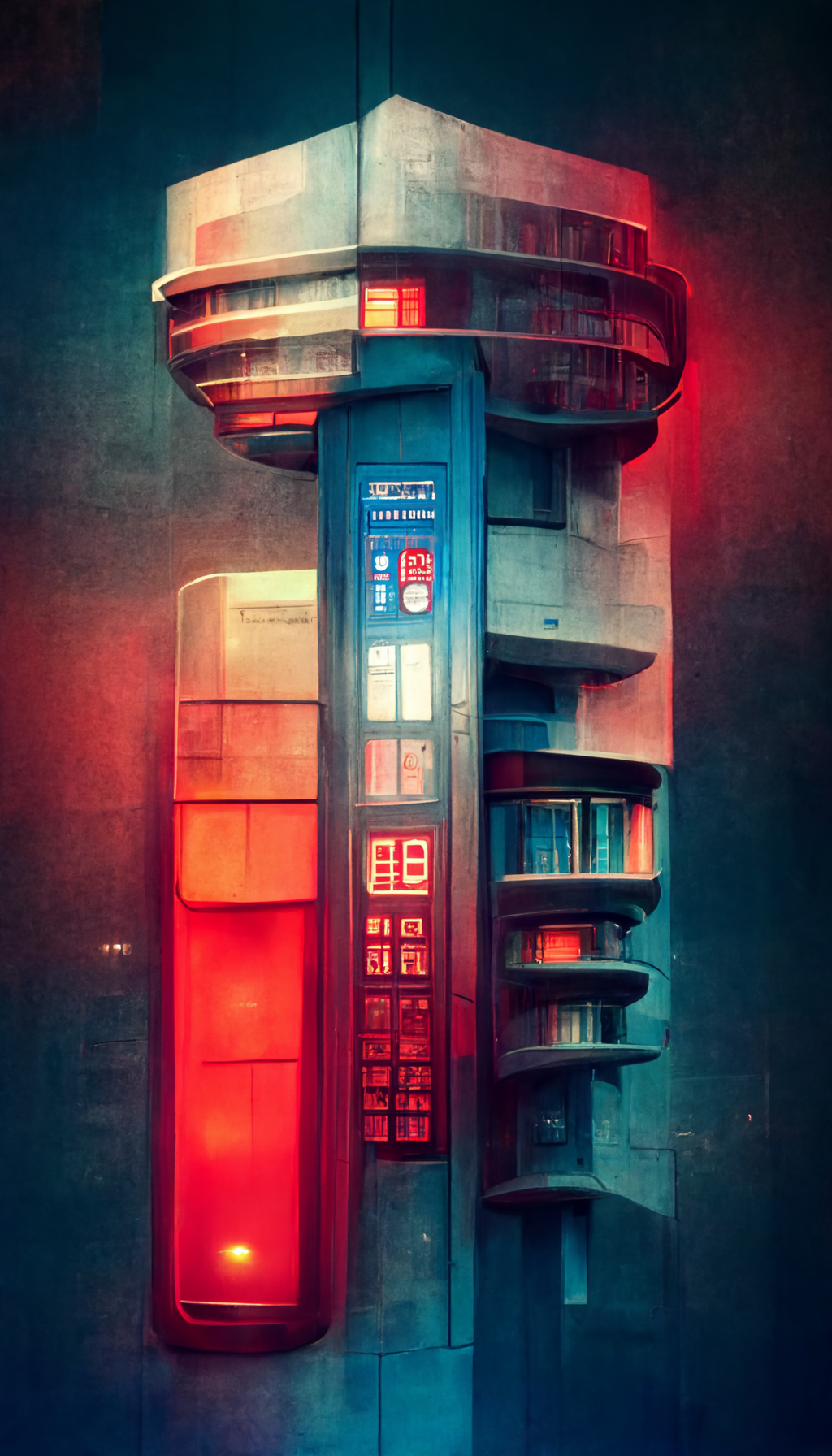 1024x1792  T.A.R.D.I.S. от Midjourney | Пикабу