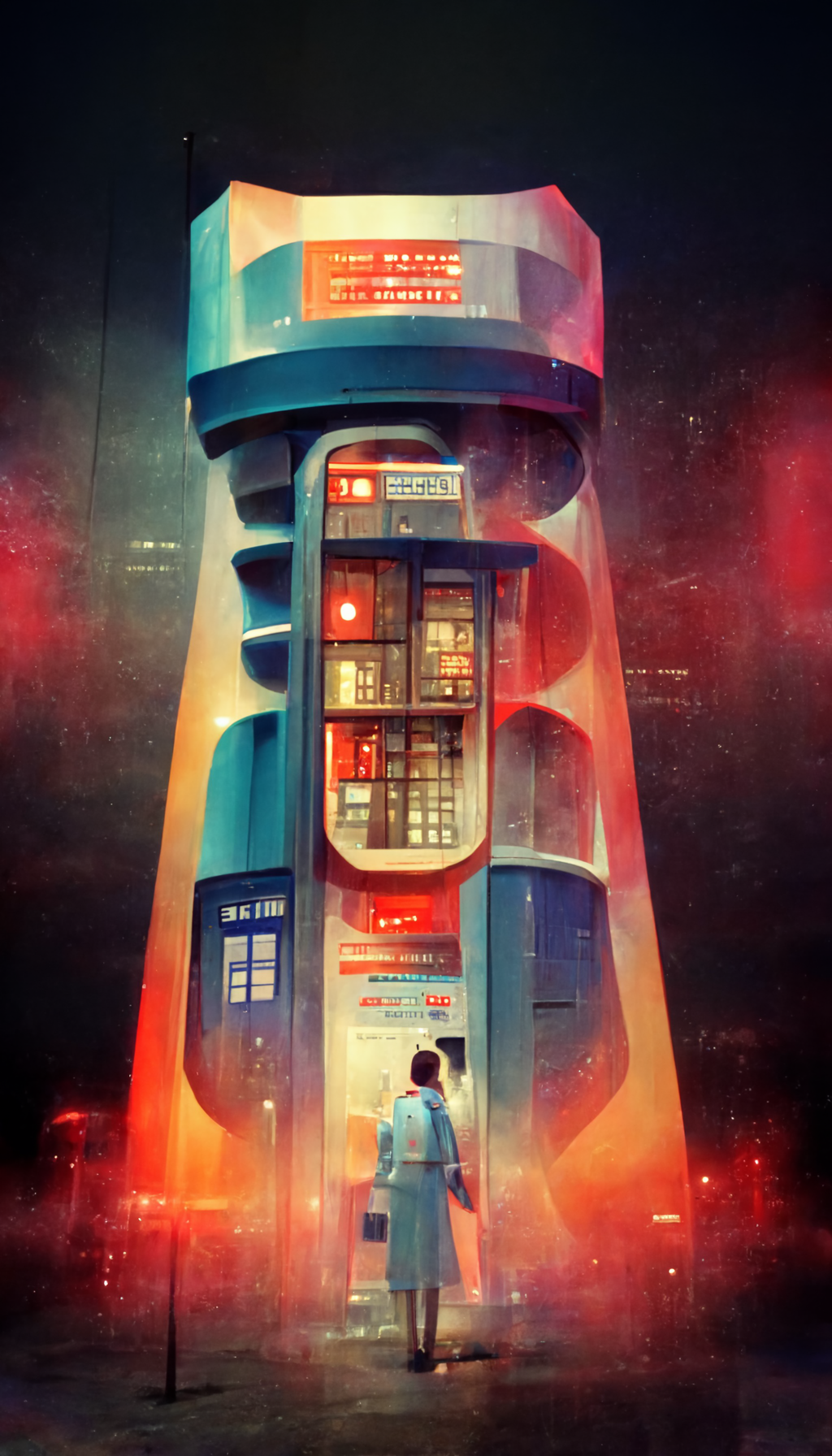 1024x1792  T.A.R.D.I.S. от Midjourney | Пикабу