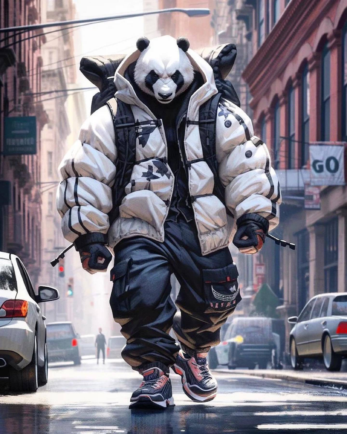 1440x1800  Звериная мода | Midjourney | Пикабу