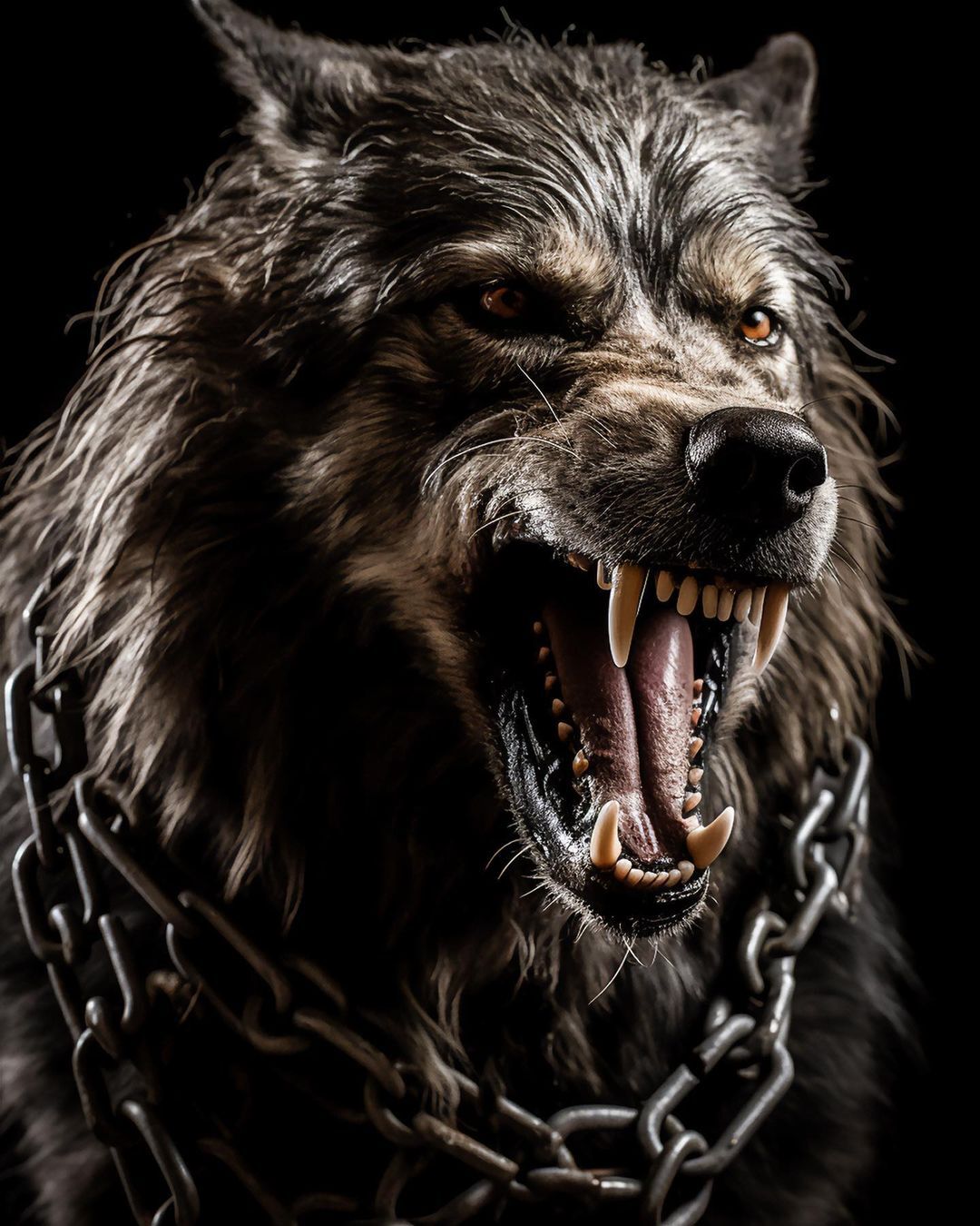 1080x1350  Фенрир от Midjourney | Пикабу