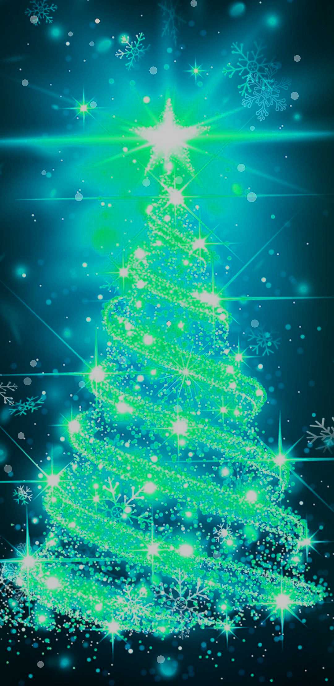 1080x2220  Новогодняя елка Обои обои на телефон (24 фото)
