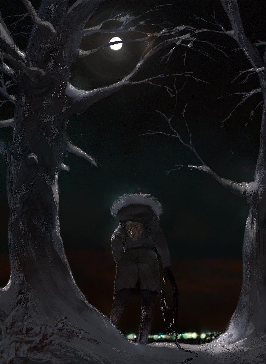 1075x1471  ArtStation - Жил был пёс