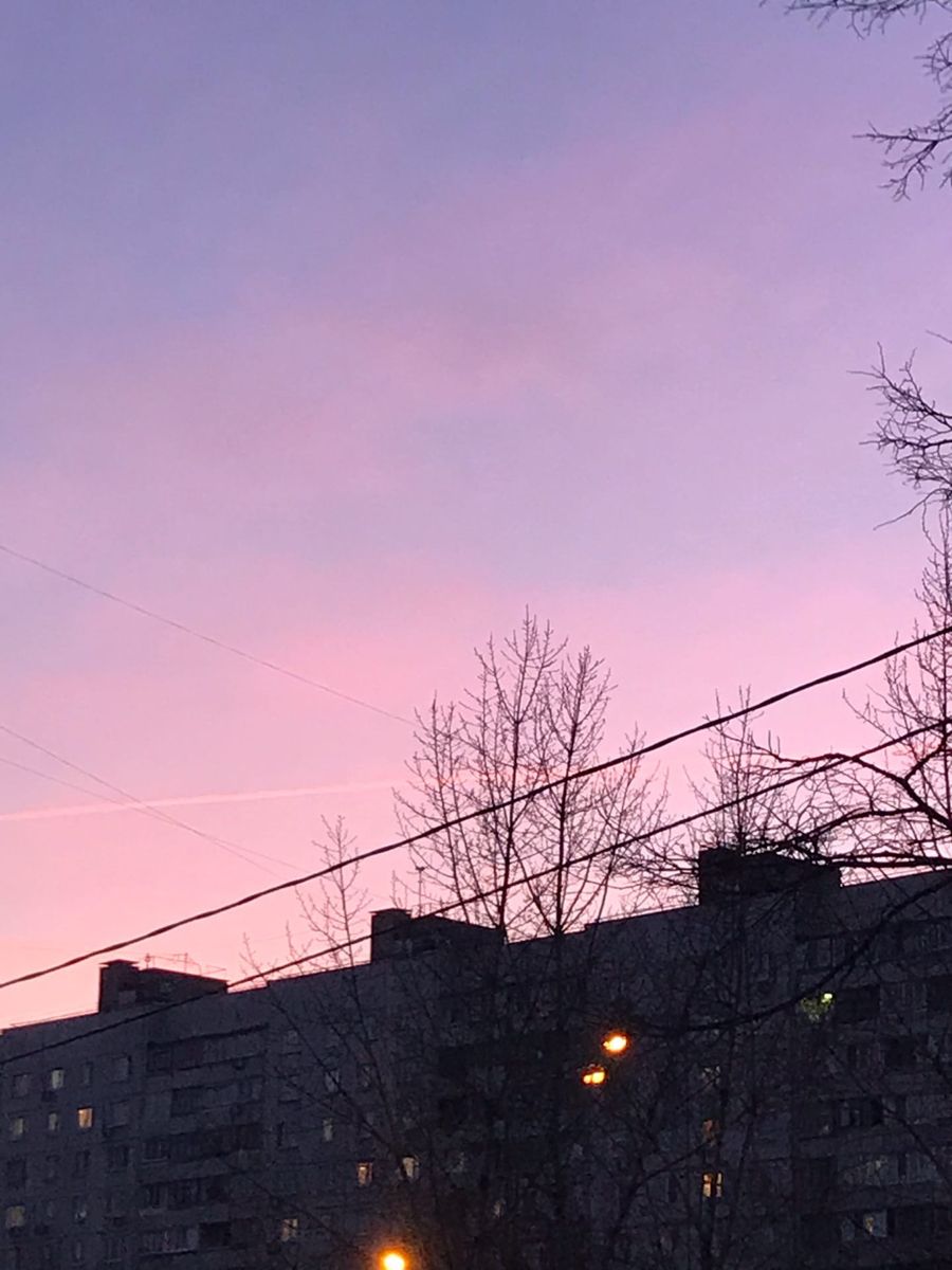 900x1200  Розово-фиолетовый закат | Закаты, Винтажные пейзаж, Фиолетовый закат