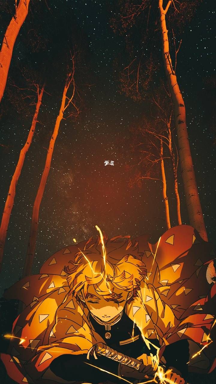 720x1280  Зенитсу | Оранжевые картины, Неоновые изделия, Художественные постеры