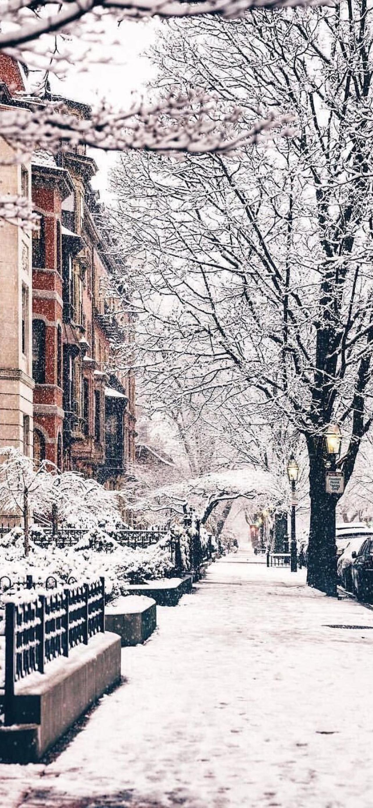 1284x2778  Зимний город обои на телефон [31+ изображений]