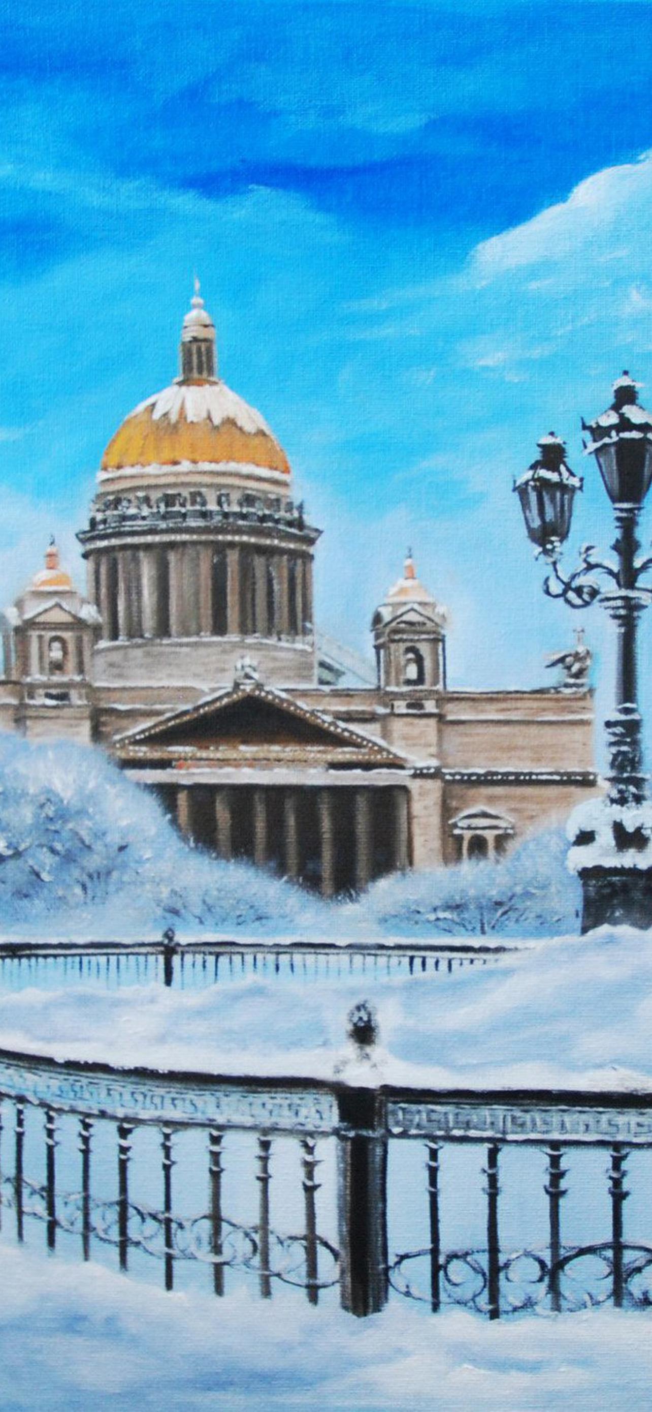 1284x2778  Зимний Питер обои на телефон [27+ изображений]