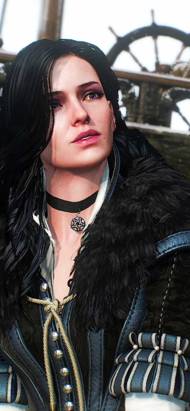 720x1560  Mobile wallpaper: Video Game, Black Hair, Purple Eyes, The Witcher, The  Witcher 3: Wild Hunt, Yennefer Of Vengerberg, 1117188 download the picture  for free.
