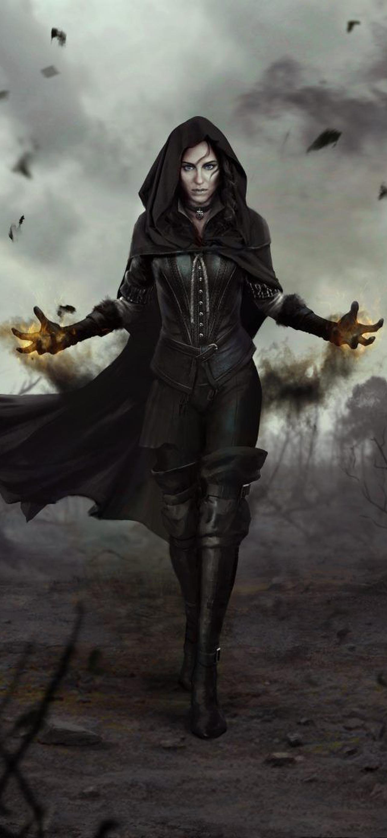 1284x2778  Обои на телефон: Ведьмак, Телешоу, Йеннифэр Из Венгерберга, Аня Чалотра,  1163060 скачать картинку бесплатно.