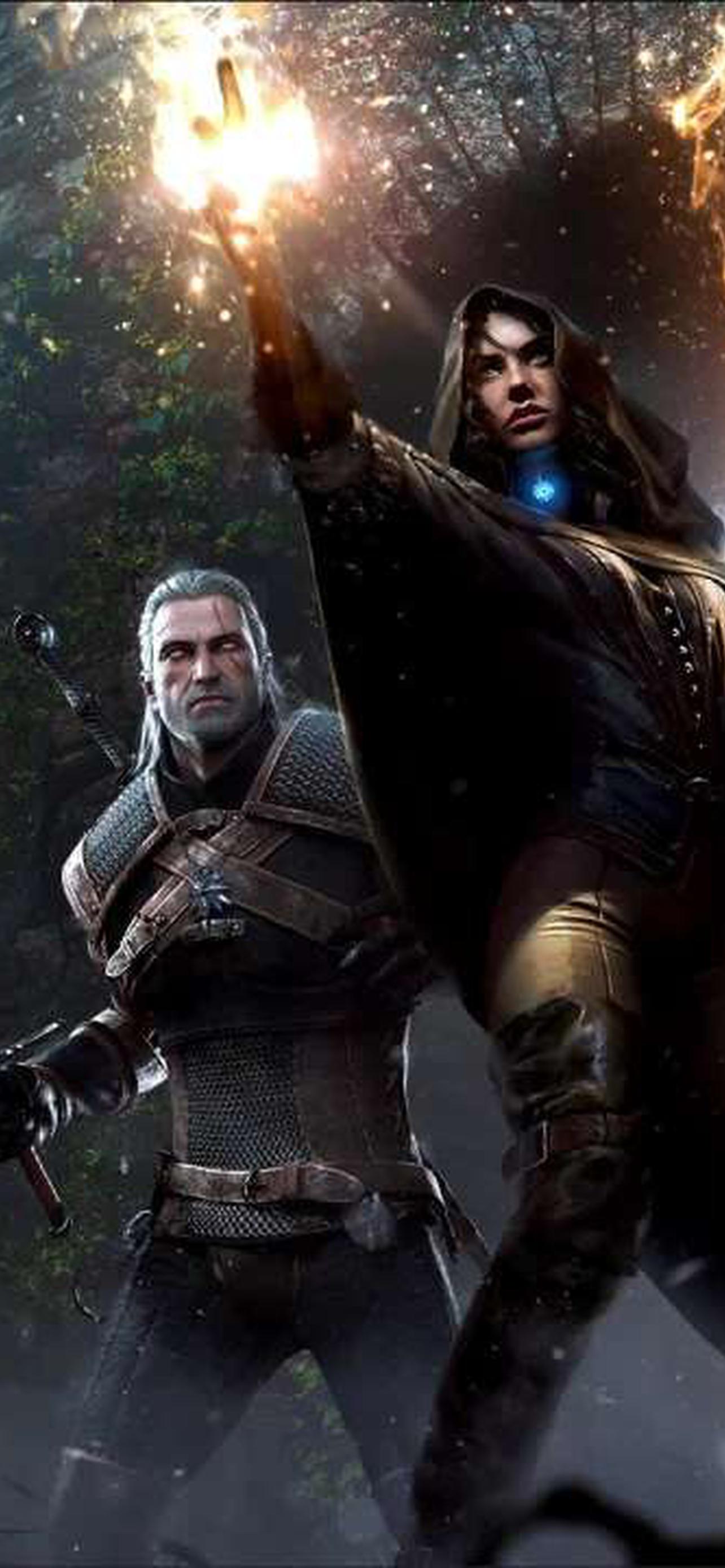 1284x2778  Обои на телефон: Ведьмак, Телешоу, Йеннифэр Из Венгерберга, Аня Чалотра,  1185580 скачать картинку бесплатно.