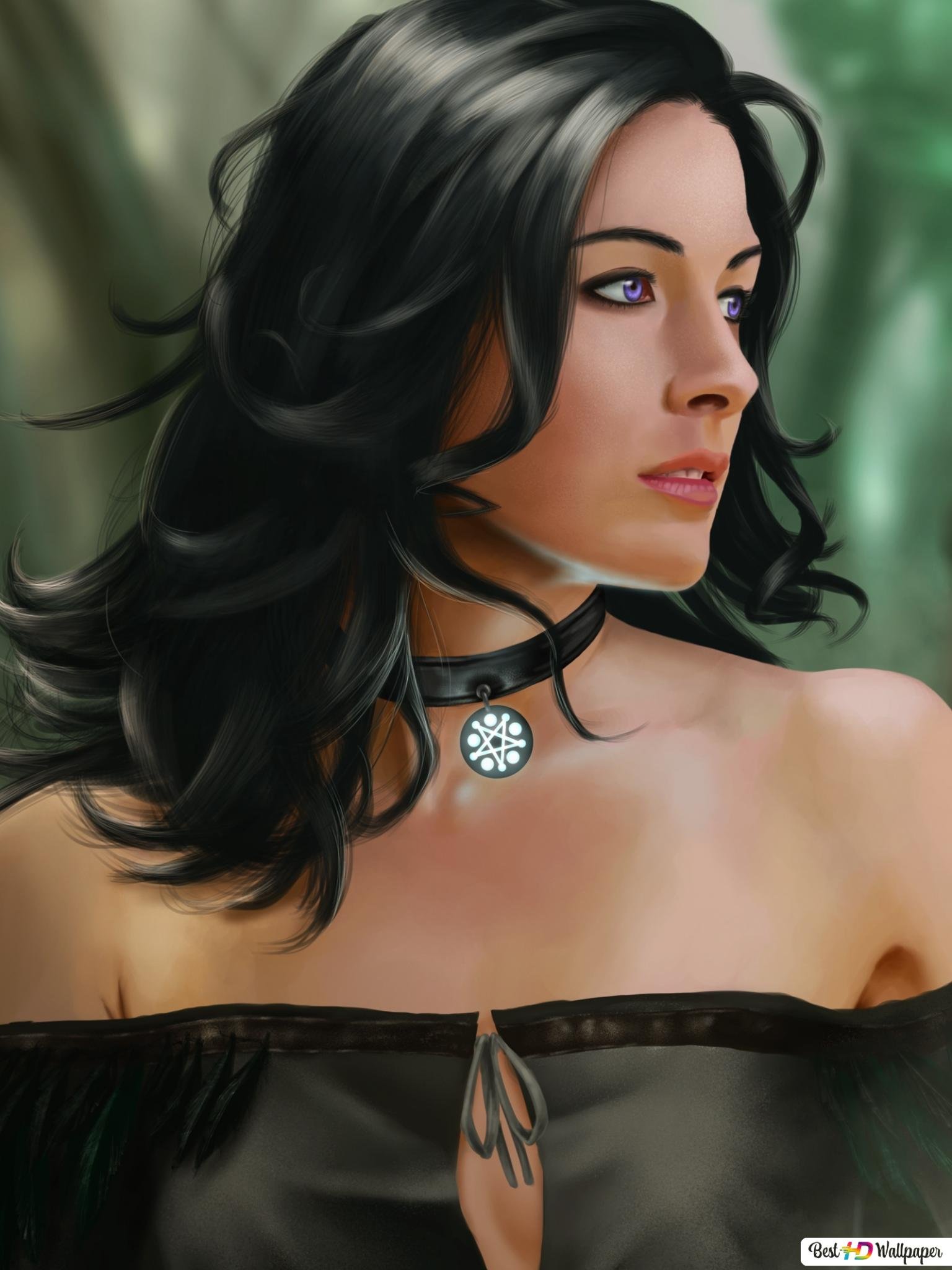 1536x2048  ᐉ Картина постер Gee! The Witcher Ведьмак Йеннифэр 40х60 см TW.09.104