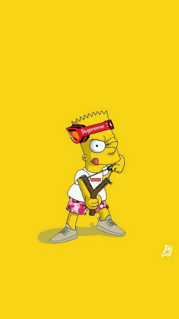 Барт симпсон Supreme