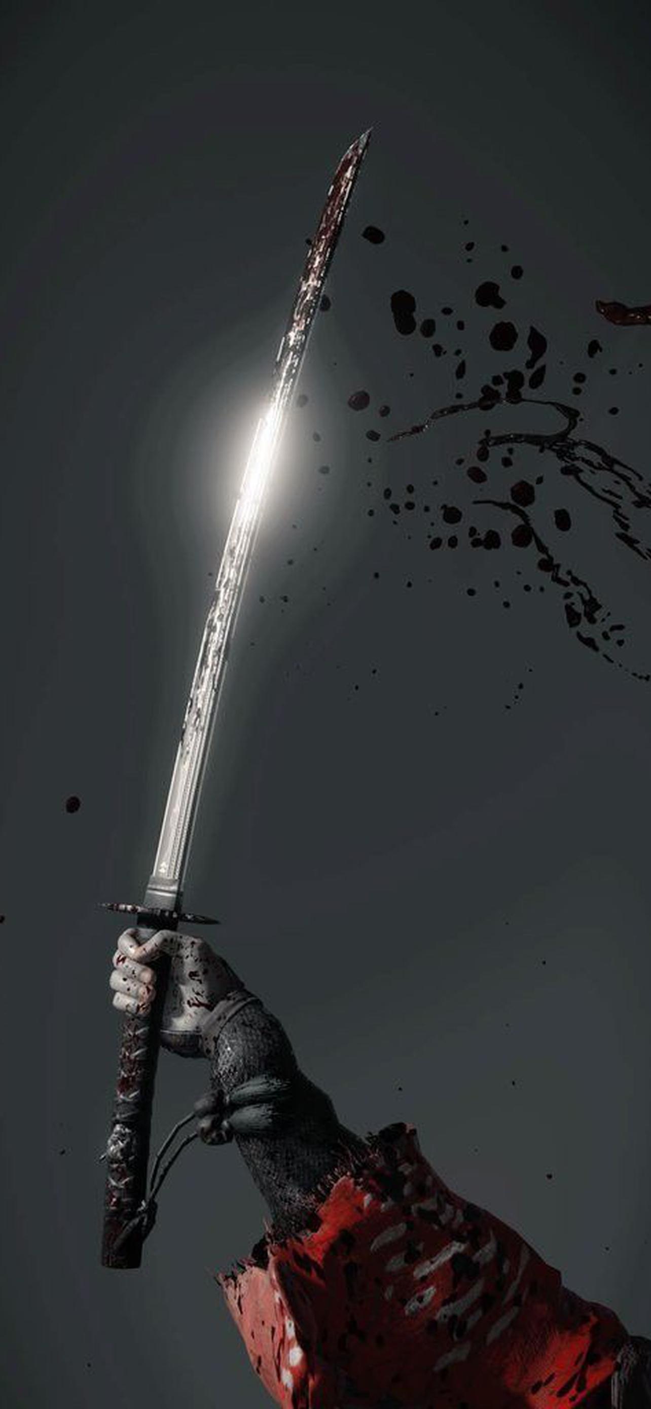 1284x2778  Обои на телефон: Фэнтези, Тигр, Воин, Самурай, Катана, 1400962 скачать  картинку бесплатно.