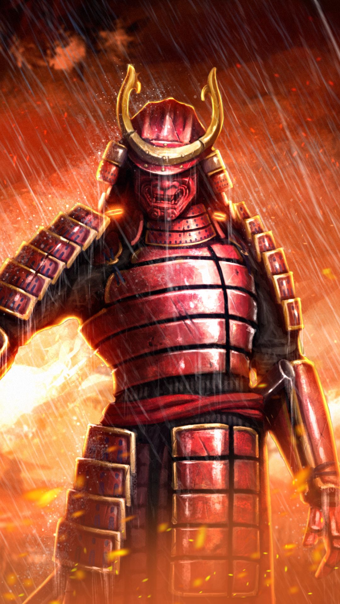 1080x1920  Рис Фирман, катана, голый живот, пупок, портретный дисплей, женщины,  рисование, HD обои | Wallpaperbetter